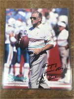 Don Shula Miami Dolphins Autographed 8x10 Photo
