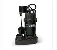 Everbilt 1/2 hp sump pump