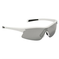 White Sport Mirrored Sunglasses