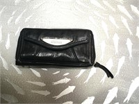 Kenneth Cole reaction, black leather wallet