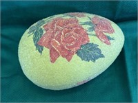 Decorative Egg Trinket Box 7"