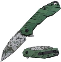 Tac Force Green Handle Knife