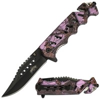 Master Usa Pink Camo Knife
