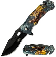 Master Usa Dragon Spring Assisted Knife