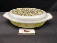 Pyrex Verde Divided Dish