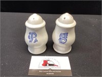 Stoneware Salt and Pepper Shakers