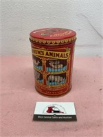 Animal Cracker tin