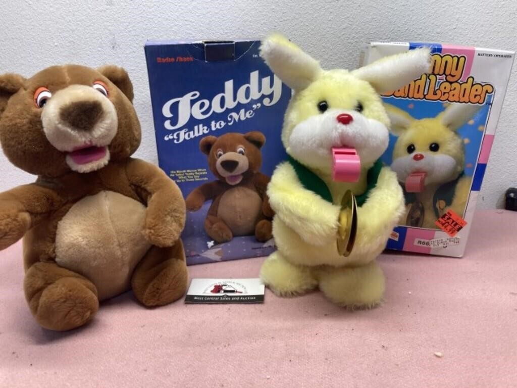 Talk to Me Teddy and Bunny Band Leader