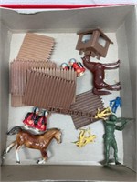 Fort Apache Parts and misc vintage toys