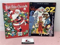 Vintage Night Before Christmas and Wizard of oz