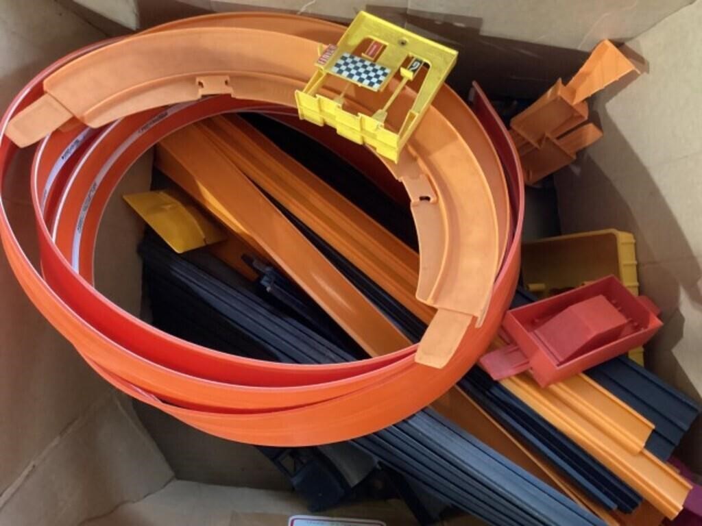 Hot Wheels and misc track
