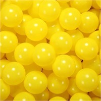 2.75In 50pcs Plastic Balls 4 Ball Pits Yellow