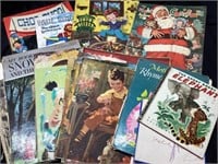 Vintage kids books and posters