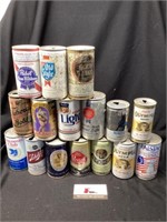 Vintage Beer Can Collection