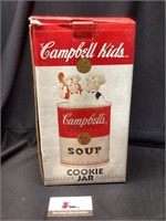 Campbell Kids Cookie Jar. New