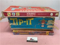 Vintage games, wood burning kit