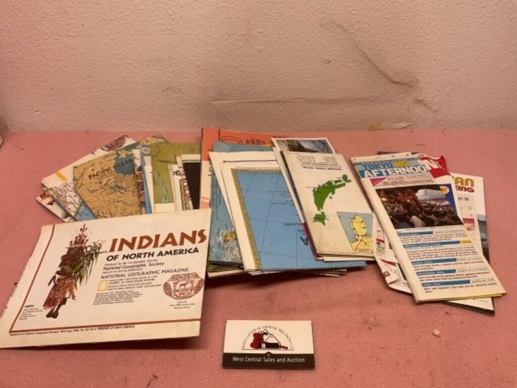 Vintage maps