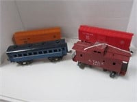 4 COLLECTIBLE MARX TRAINS