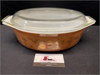Pyrex Early American Covered Dish