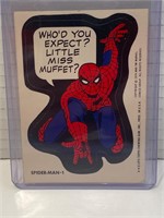 1975 Topps Spider-Man Unpeeled Sticker Card