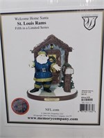 Welcome home santa Saint Louis rams fifth and