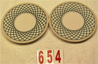 Villeroy & Boch plates- set of 2
