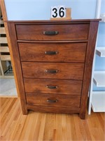 5 Drawer Chest of Drawers 50 X 37 X 17 1/2