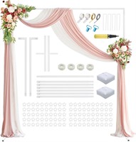 6.6FT x 6.6FT Wedding Arches for Ceremony
