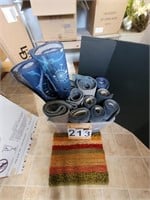 Tote of Throw Rugs