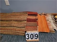 Group of Rag Rugs Some are 30 X 50