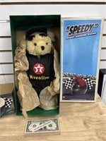Texaco Havoline advertising speedy teddy bear