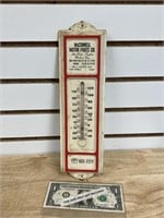 McConnell Motor Parts advertising thermometer