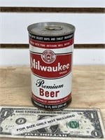 Vintage Old Milwaukee Beer advertising can
