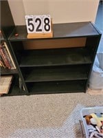 Black 4 Shelf Book Shelf 31 X 29 1/2 X 12