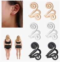 3PAIRS Acupressure Slimming Earrings