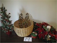 Big Basket, Christmas decor