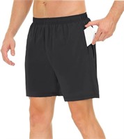 CAKULO Men's Running/Workout Shorts