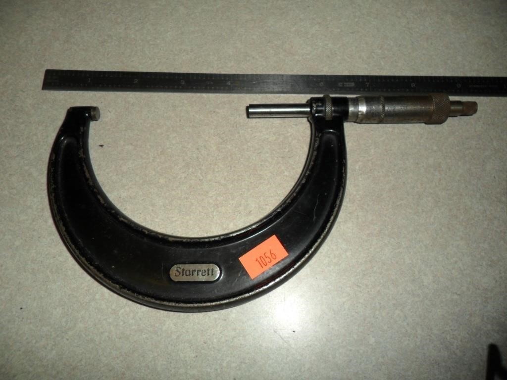 Large Starrett Micrometer