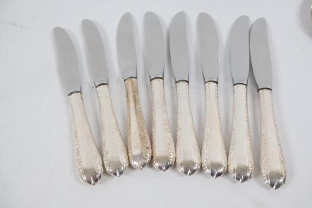 McGlashan Clarke Silver Plate Knives, Spoon