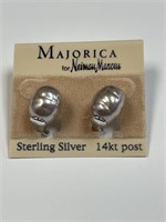 MAJORICA BY NEIMAN MARCUS STERLING SILVER 14KT PST