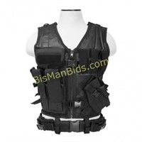 VISM Tactical Vest [MED-2XL] - Black