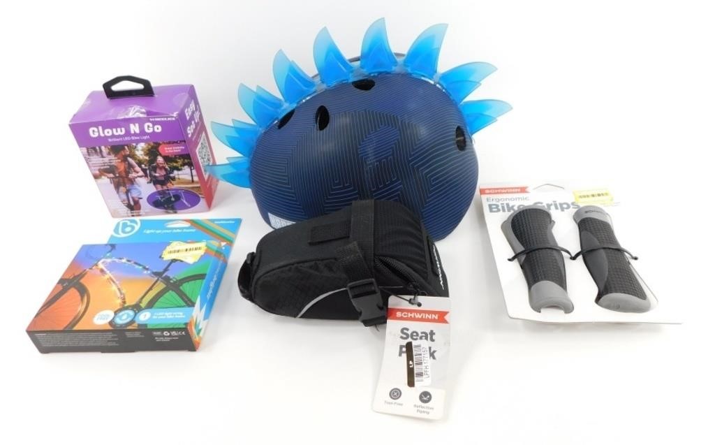 * New Bicycle Safety Stuff - Helmet, Lights,