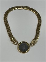 1980'S CAROLEE ROMAN SOLDIER NECKLACE OMEGA CHAIN