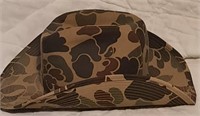 Camo.  Size large western hat  
  lined inside