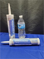 2 Tubes Manus Bond Black Adhesize/Sealant