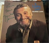 Country Laine Vinyl LP signed By Frankie Laine