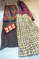 4 skirts (2 are wool)