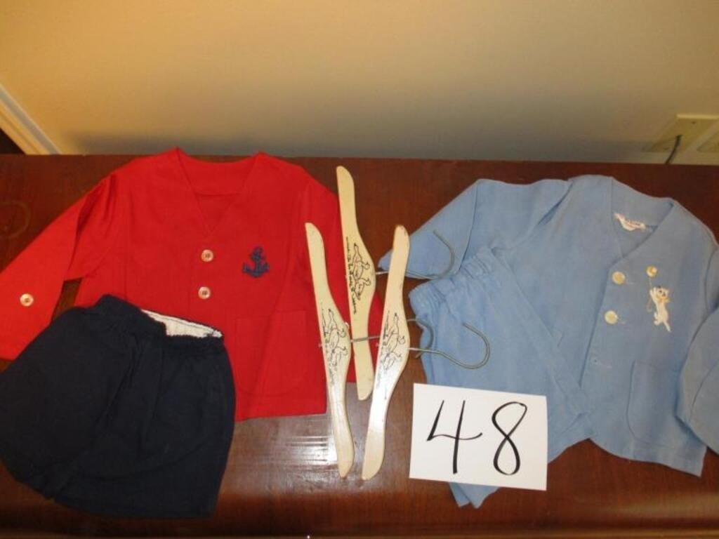 2 Vintage boys outfits