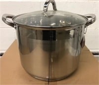 Cooking Pot SS w/Glass Lid