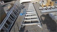 Louisville 14ft Aluminum Step Ladder